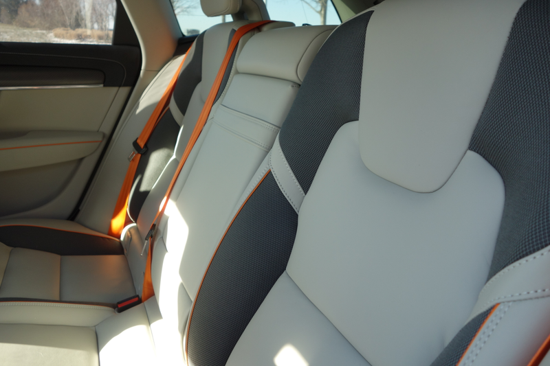 Illustration for article titled The Volvo V90 Cross Country Has Orange Seatbelts and a $3,300 Cargo Box and I Love It
